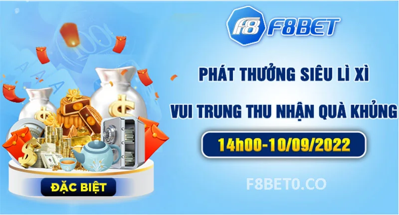 Thưởng chào mừng Trung thu tại f8bet